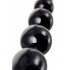 Анальная цепочка черного цвета A-toys - 19,8 см.